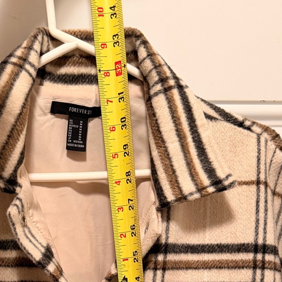 🤎 Plaid Button-Up Jacket - Picture 3 of 5